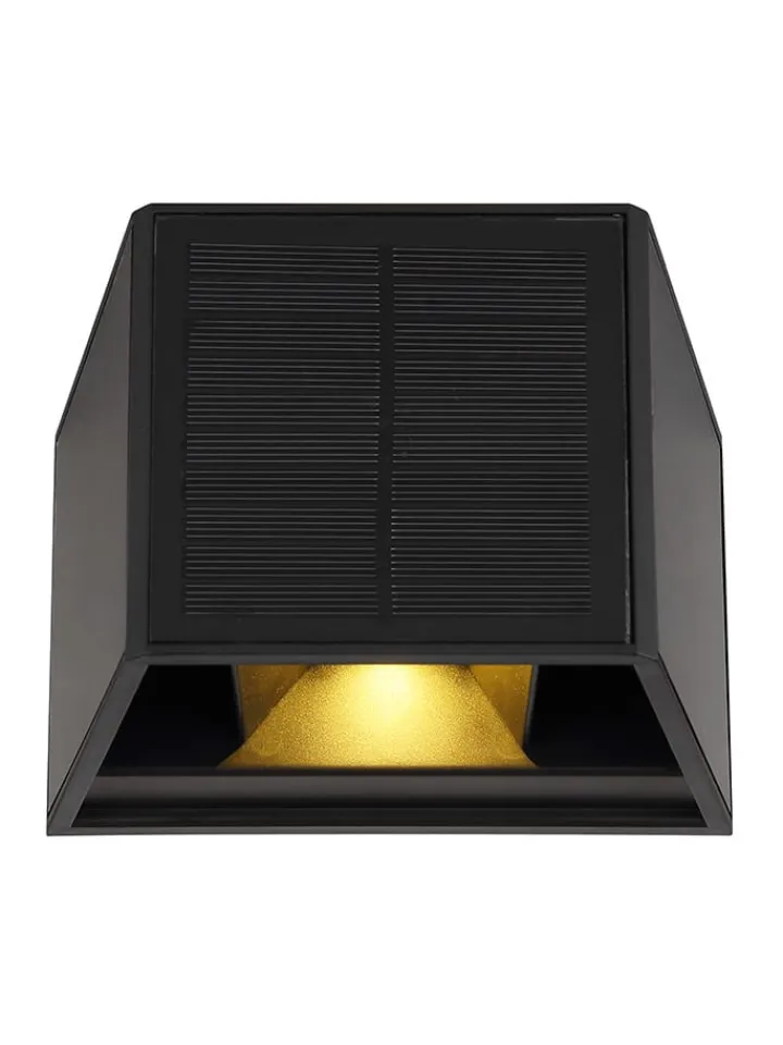 Globo lighting Lichterketten & Deko-Leuchten<LED-Solarleuchte in Schwarz - (B)15,4 x (H)9,9 cm