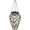 Globo lighting Außenleuchten<LED-Solarleuchte in Schwarz - (H)50 x Ø 13,5 cm
