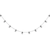 näve Außenbeleuchtung<LED-Solar-Lichterkette "Cadena" in Schwarz/ Transparent - (L)1000 cm