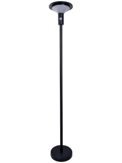 näve Außenleuchten|Außenbeleuchtung<LED-Solarstehleuchte "Nora" in Schwarz - (H)139 x Ø 21 cm