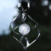 STAR Trading Außenleuchten<LED-Solar-Windspiel "Windmill" in Silber - (H)35 cm