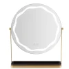 Beautifly Spiegel<LED-Spiegel in Gold - (L)60 × (B)52 cm