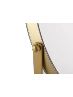 Beautifly Spiegel<LED-Spiegel in Gold - (L)60 × (B)52 cm