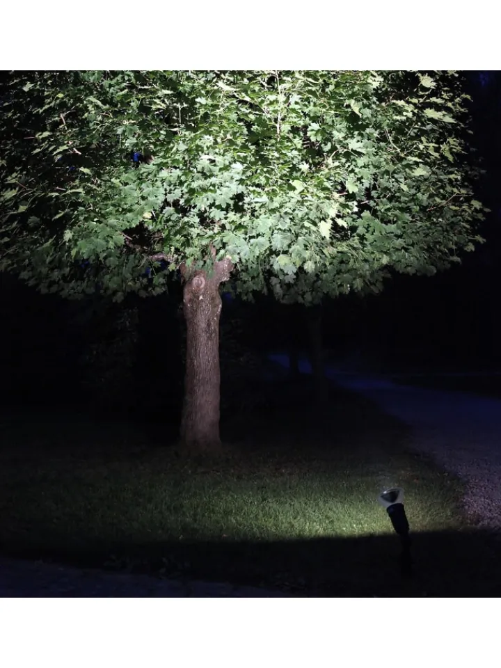 STAR Trading Leuchtmittel<LED-Spot ,Spotlight Outdoor', E27, 15W, 1250lm, silber, Tageslicht