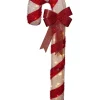 STAR Trading Stehleuchten<LED-Standleuchte "Candycane" in Rot/ Weiß - (H)120 cm