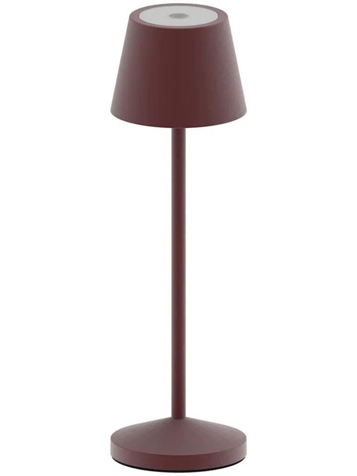 lumisky Tischleuchten<LED-Tischleuchte in Braun - (H)20 x Ø 7,5 cm