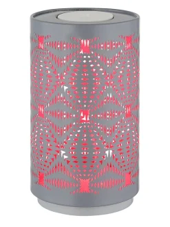 Globo lighting Tischleuchten<LED-Tischleuchte "Amiyah" in Grau - (H)14 x Ø 8 cm