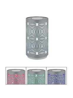 Globo lighting Tischleuchten<LED-Tischleuchte "Amiyah" in Grau - (H)14 x Ø 8 cm