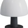 lumisky Tischleuchten<LED-Tischleuchte "Lumina" in Schwarz/ Weiß - (H)15,3 x Ø 13,5 cm