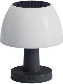 lumisky Tischleuchten<LED-Tischleuchte "Lumina" in Schwarz/ Weiß - (H)15,3 x Ø 13,5 cm