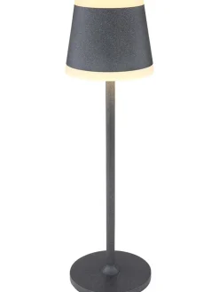 Globo lighting Tischleuchten<LED-Tischleuchte "Ridley" in Anthrazit - (H)38,5 x Ø 11 cm