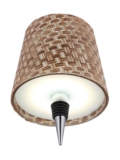 Globo lighting Tischleuchten<LED-Tischleuchte "Rids" in Beige - (H)33 x Ø 11 cm