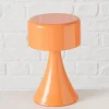 Boltze Tischleuchten<LED-Tischleuchte "Turan" in Orange - (H)19 cm