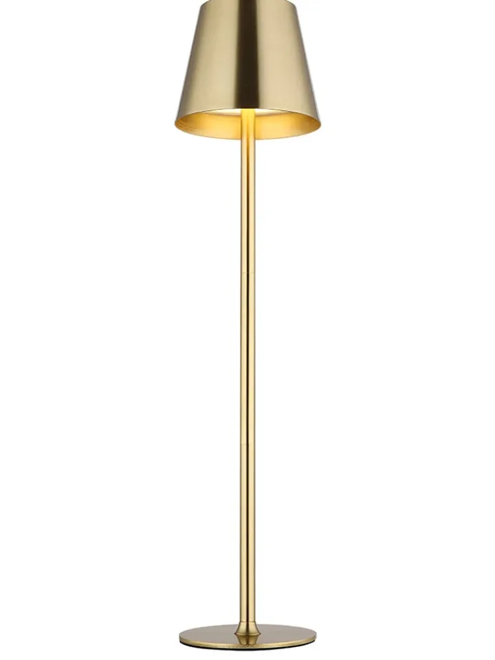 Globo lighting Tischleuchten<LED-Tischleuchte "Vannie" in Gold - (H)47 x Ø 11,2 cm