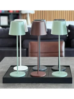 lumisky Technikzubehör<LED-Tischleuchten-Indunktionstablett in Schwarz - (B)47 x (H)29 x (T)4,1 cm