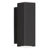 FISCHER & HONSEL Wandleuchten<LED-Wandleuchte "Carlo" in Schwarz - (B)4 x (H)13 x (T)6 cm