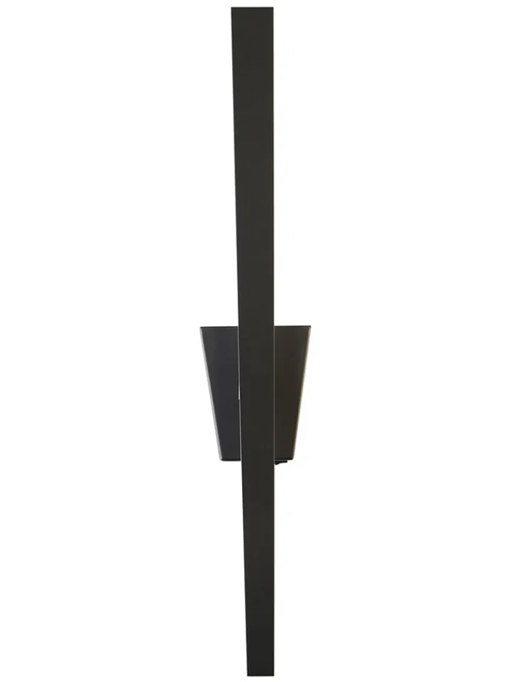 näve Wandleuchten<LED-Wandleuchte "Trevor" in Schwarz - EEK D (A bis G)