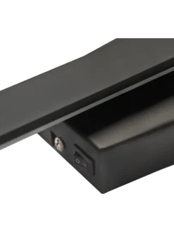 näve Wandleuchten<LED-Wandleuchte "Trevor" in Schwarz - EEK D (A bis G)