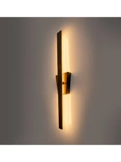 näve Wandleuchten<LED-Wandleuchte "Trevor" in Schwarz - EEK D (A bis G)