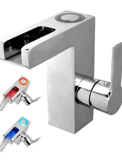 Schütte Badarmaturen<LED-Waschtischarmatur "Orinocco" in Chrom