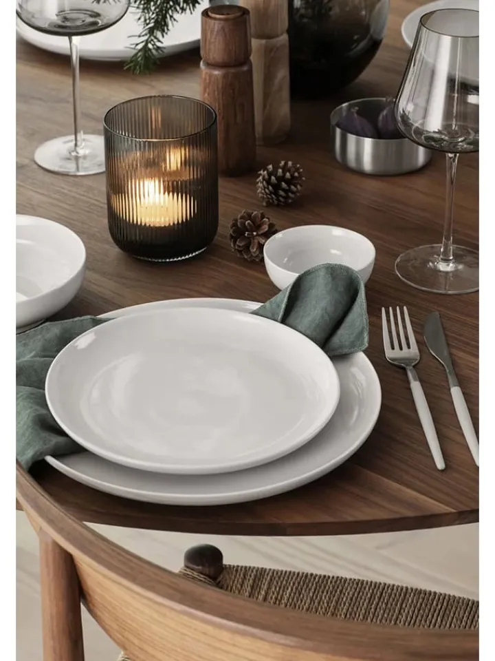 Blomus Tisch- & Küchentextilien<Leinen-Serviette "Lineo" in Grün - (L)42 x (B)42 cm