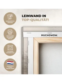 MuchoWow Wanddekoration<Leinwand bilder Abstrakte Kunst (BxH)