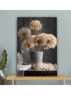 MuchoWow Wanddekoration<Leinwand bilder Löwenzahn (BxH)
