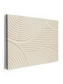 MuchoWow Wanddekoration<Leinwand bilder Sandlinien (BxH)