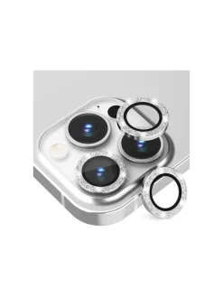 COFI 1453 Smartphones & Zubehör<Lens Shield Glas Kameraglas für iPhone 16 Pro Max Schwarz Diamond in Schwarz