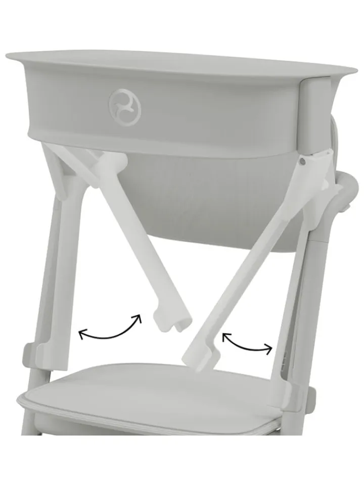 Cybex Sitzmöbel<Lernturm-Aufsatz für Hochstuhl "Lemo" in Grau