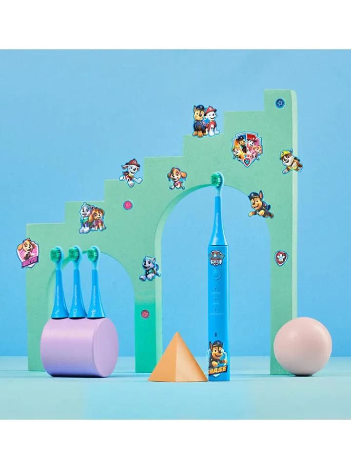 happybrush Zahn & Mundpflege<Lernzahnbürste "Eco Vibe Kids" in Blau