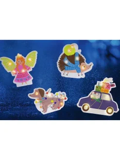 moses. Wohndekoration<Leuchtender Fenstersticker "Winterzauber" (Überraschungsprodukt)