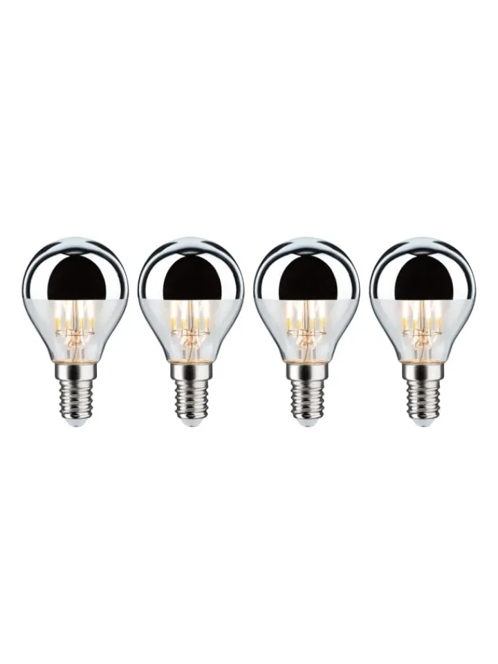 paulmann Leuchtmittel<Leuchtmittel Bundle 4x LED Tropfen Kopfspiegel F