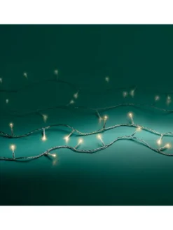 LUMINEO Lichterketten & Dekobeleuchtung<Lichterkette BASIC 240 LED 18 m, transparentes Kabel in warm weiß
