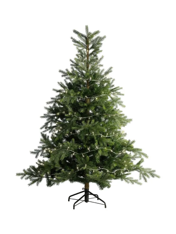 LUMINEO Lichterketten & Dekobeleuchtung<Lichterkette BASIC 240 LED 18 m, transparentes Kabel in warm weiß