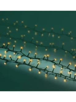LUMINEO Lichterketten & Dekobeleuchtung<Lichterkette COMPACT 1000 LED 22,5 m, grünes Kabel in klassisch warm
