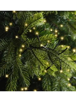 LUMINEO Lichterketten & Dekobeleuchtung<Lichterkette EXCELLENT TWINKLE 960 LED 15 m, schwarzes Kabel in Soft Gold