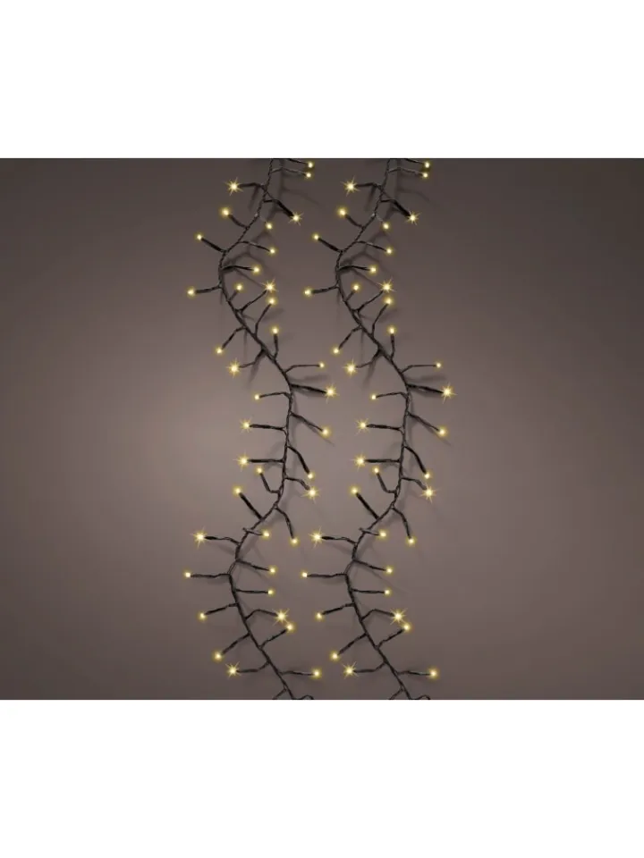 LUMINEO Lichterketten & Dekobeleuchtung<Lichterkette EXCELLENT TWINKLE 960 LED 15 m, schwarzes Kabel in Soft Gold