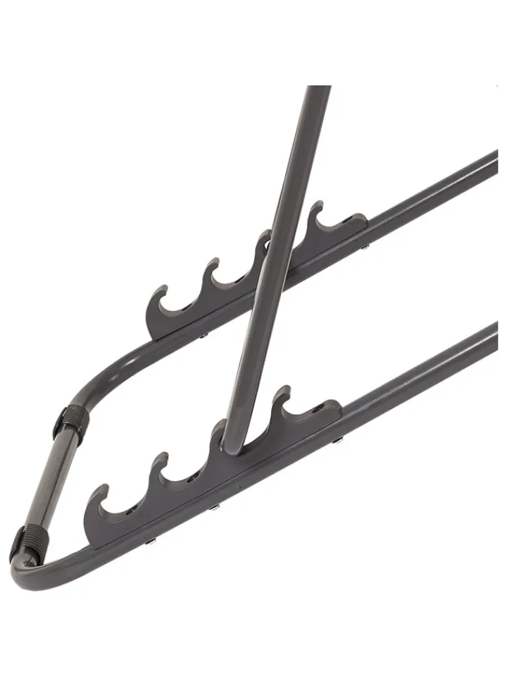 Garden Spirit Gartenmöbel<Liegestuhl "Corfou" in Schwarz - (B)55 x (H)89 x (T)81 cm