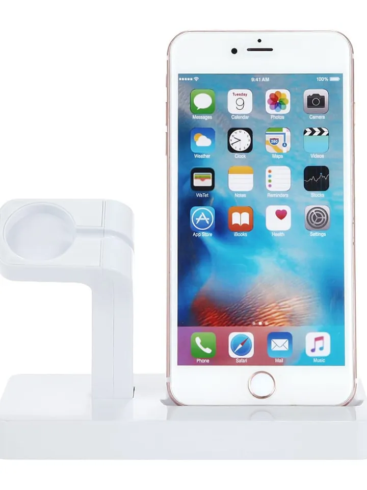 SmartCase Technikzubehör<Lightning-Docking-Station für iPhone und Apple Watch in Weiß