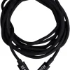 Design Letters Technikzubehör<Lightning-Ladekabel in Schwarz - (L)185 cm
