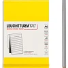 LEUCHTTURM1917 Büro- & Schulbedarf<Linierter Notizblock in Gelb - A6