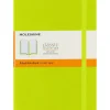 Moleskine Büro- & Schulbedarf<Liniertes Notizbuch in Limette - (B)13 x (H)21 cm