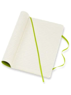 Moleskine Büro- & Schulbedarf<Liniertes Notizbuch in Limette - (B)13 x (H)21 cm