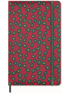 Moleskine Büro- & Schulbedarf<Liniertes Notizbuch ''Le Professional'' in Rot/ Grün- (B)13 x (H)21 cm