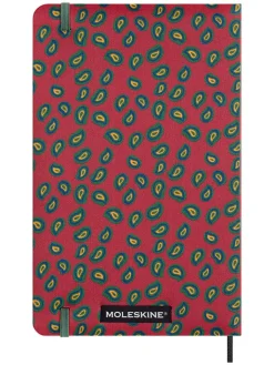 Moleskine Büro- & Schulbedarf<Liniertes Notizbuch ''Le Professional'' in Rot/ Grün- (B)13 x (H)21 cm