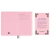 Moleskine Büro- & Schulbedarf<Liniertes Notizbuch ''Sakura'' in Rosa - (B)9 x (H)14 cm