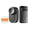 Switchbot Tür- & Zugluftstopper<Lock Ultra 3-in-1 Smart-Schloss Hub Mini Matter Tastatur