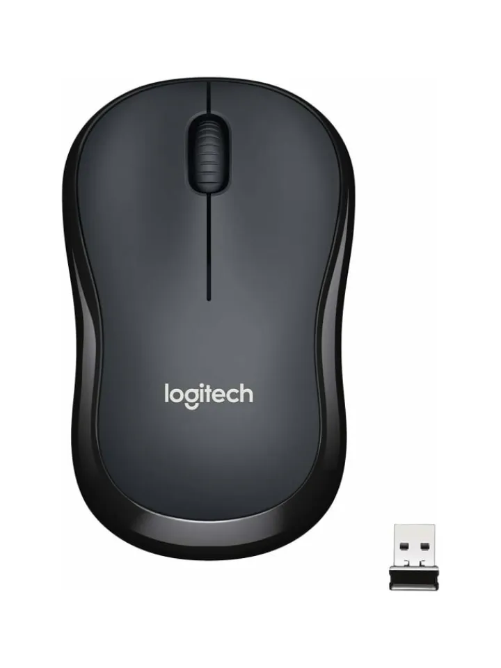 Logitech Tablets, Konsolen & Elektronisches Spielzeug<M220 SILENT Kabellose Maus, 2,4 GHz mit USB-Empfänger, in Anthrazit