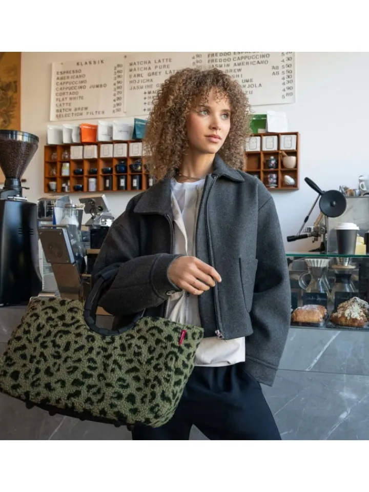 Reisenthel Einkaufstaschen & -Trolleys<loopshopper M / Shopper 40 cm (teddy leo olive) in teddy leo olive